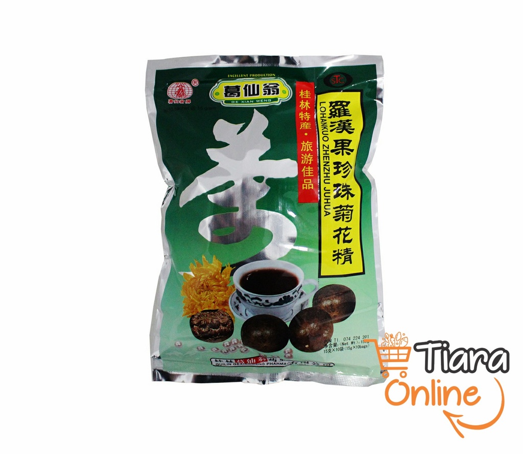 SSA - LO HAN KUO ZHENZHU JUHUA : 150 GR