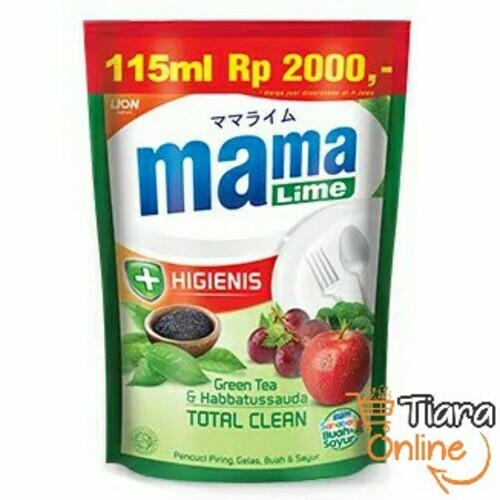 MAMA - LIME ANTI BACTERIAL GREEN TEA REF : 115 ML