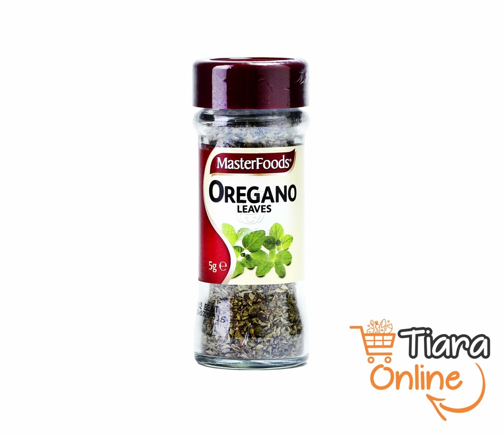 MASTERFOODS - OREGANO LEAVES : 5 GR