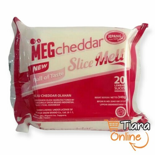 MEG - CHEDDAR SLICE MELT 20\\'S : 340 GR