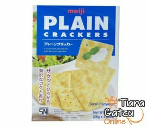 MEIJI - PLAIN CRACKERS BOX : 104 GR