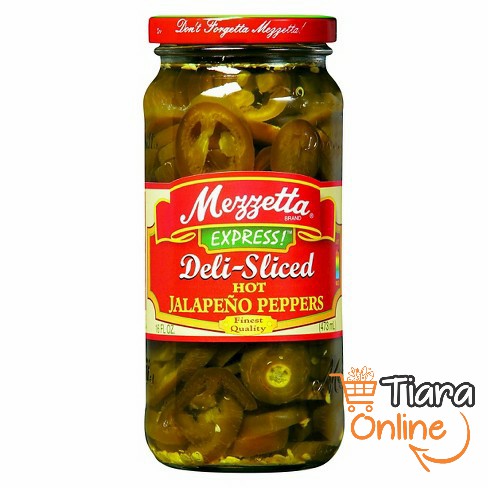 MEZZETTA - HOT JALAPENO PEPPERS : 473 ML