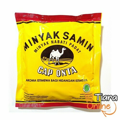 ONTA - MINYAK SAMIN PADAT CAP : 200 GR