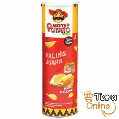 MISTER POTATO CRIPS ORIGINAL : 80 GR