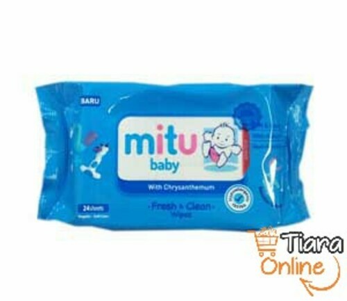 MITU - SOFT CARE WIPES REF BLUE : 24'S