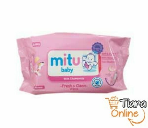 MITU - SOFT CARE WIPES REF PINK : 24'S