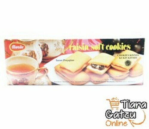 MONDE - RAISIN SOFT COOKIES : 150 GR