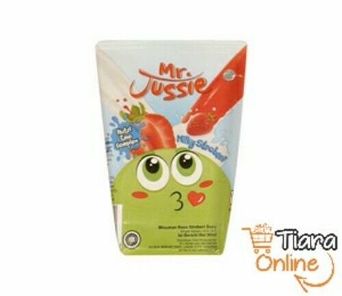 MR JUSSIE - MR. JUSSIE MILKY STROBERI SUSU : 90 ML