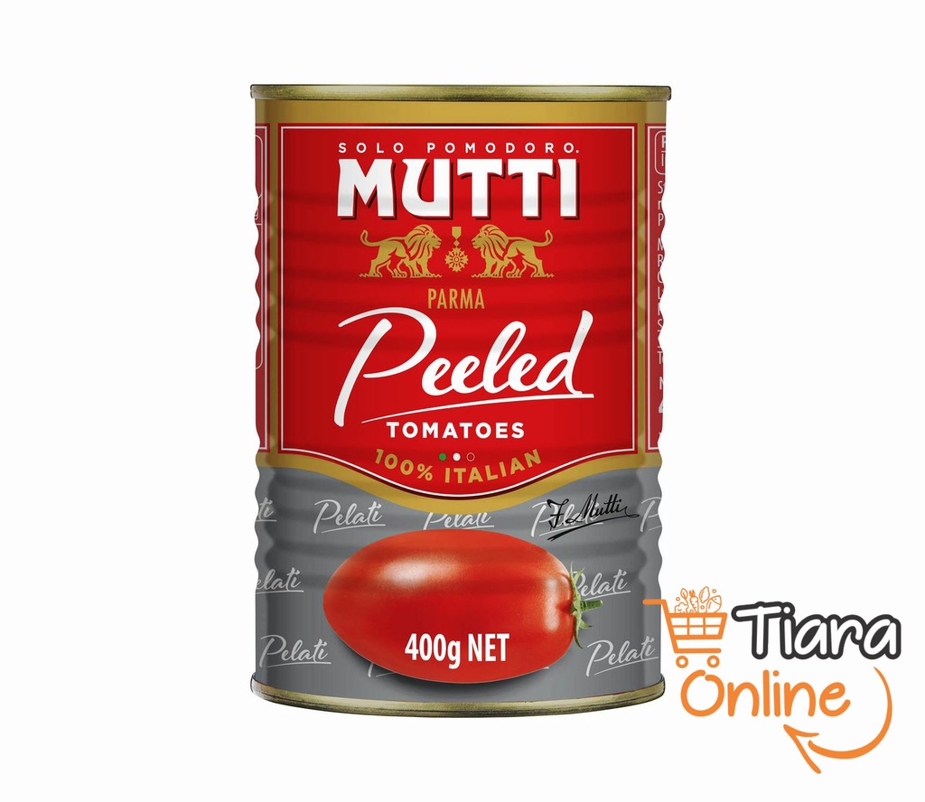 MUTTI - PEELED TOMATOES : 400 GR