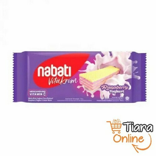 NABATI - VITAKRIM RASPBERRY : 132 GR