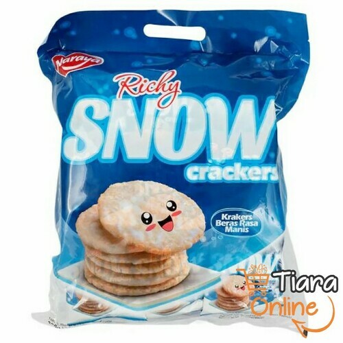 NARAYA - RICHY SNOW CRACKERS : 12X10GR