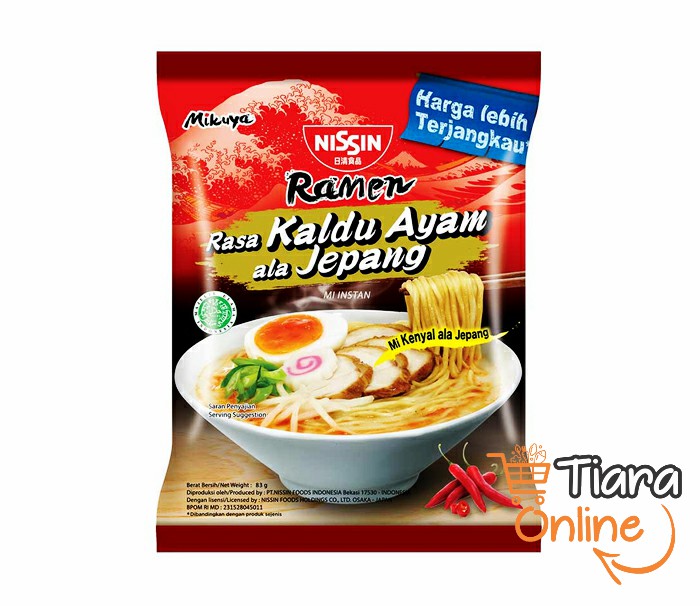 NISSIN - RAMEN KALDU AYAM JEPANG : 100 GR