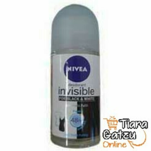 NIVEA - DEO ROLL ON BLACK & WHITE : 50 ML