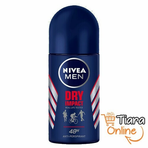 NIVEA - MEN DEO ROLL ON DRY IMPACT : 50 ML