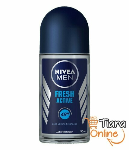 NIVEA - MEN DEO ROLL ON FRESH ACTIVE : 50 ML