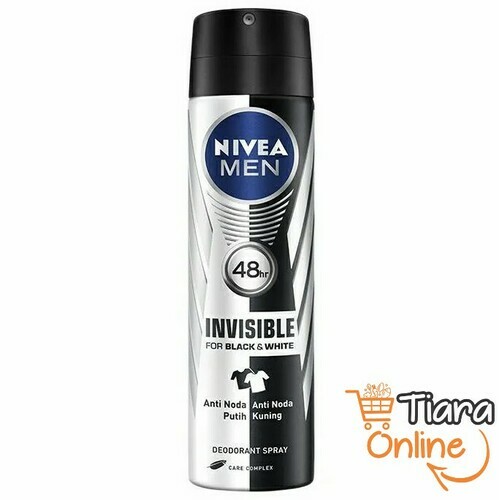 NIVEA - MEN DEO SPRAY BLACK & WHITE : 150 ML