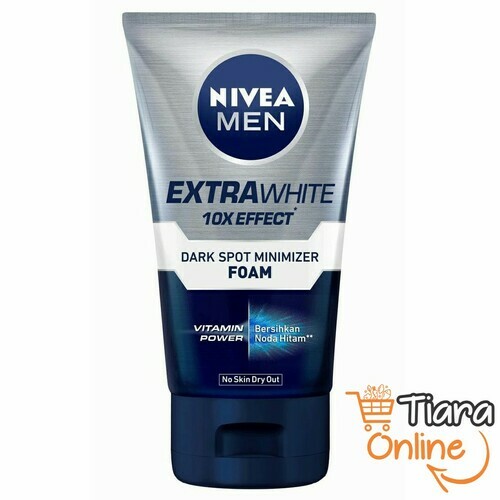 NIVEA - MEN EXTRA WHITE DARK SPORT FOAM : 100 ML