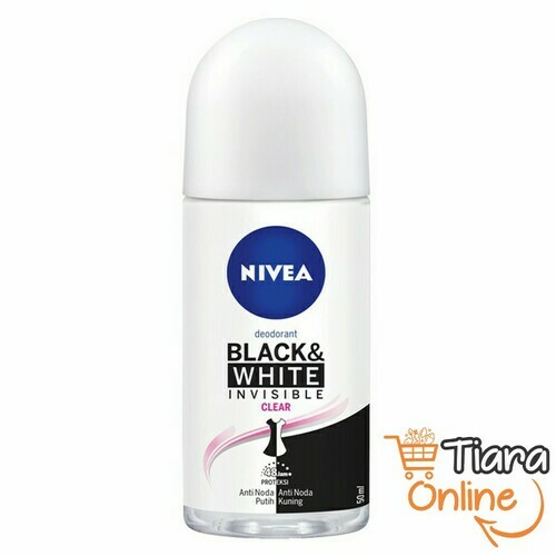 NIVEA - WOMAN DEO ROLL ON BLACK & WHITE : 25 ML