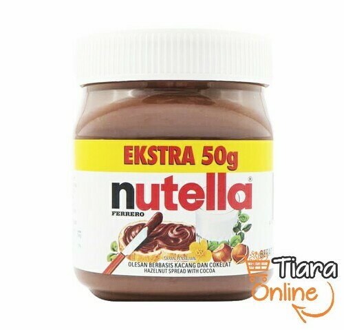 NUTELLA - HAZELNUT COCOA : 350+50GR