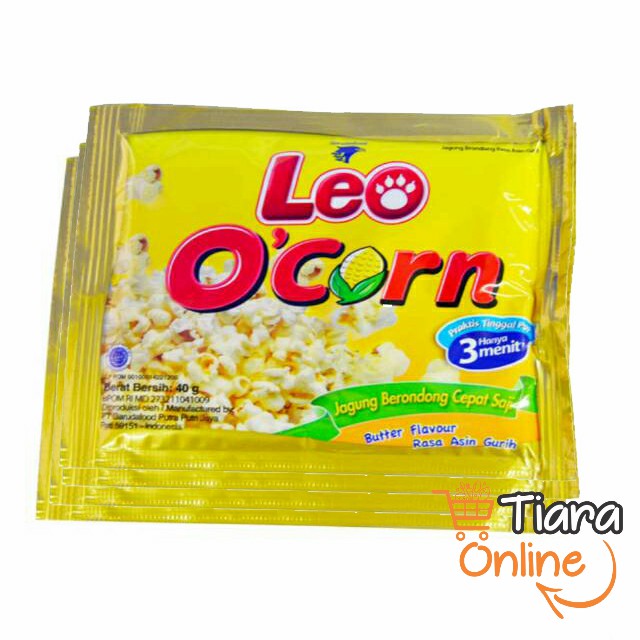 O'CORN - OCORN POPCORN INSTANT BUTTER : 8X44 GR