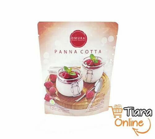 OMURA - PANNA COTTA VANILLA : 82 GR