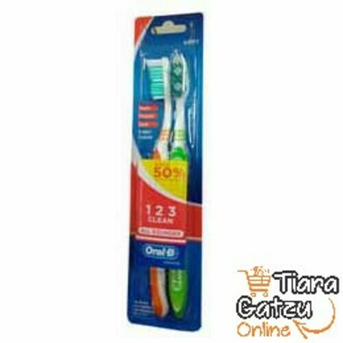 ORAL B - 123 ALL ROUNDER SIKAT GIGI : CLEAN