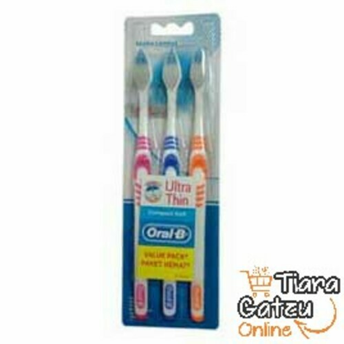 ORAL B - ULTRATHIN COMPACT SOFT : 3'S