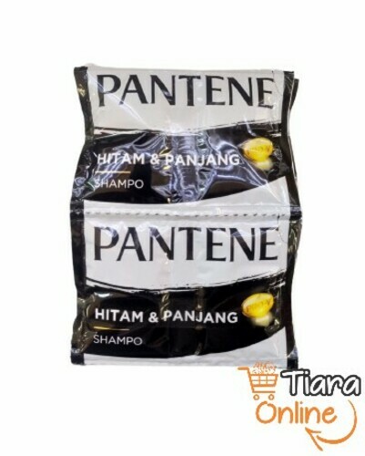 PANTENE - SHAMPOO LONG BLACK : 12X10ML