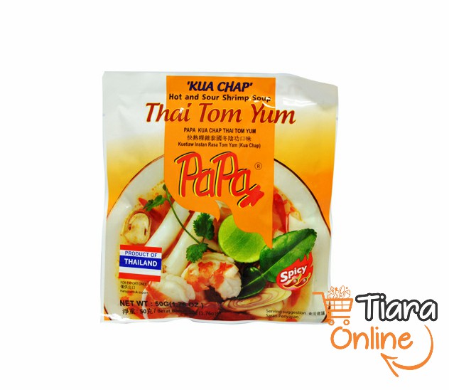 PAPA - THAI KUA CHAP THAI TOM YUM : 50 GR