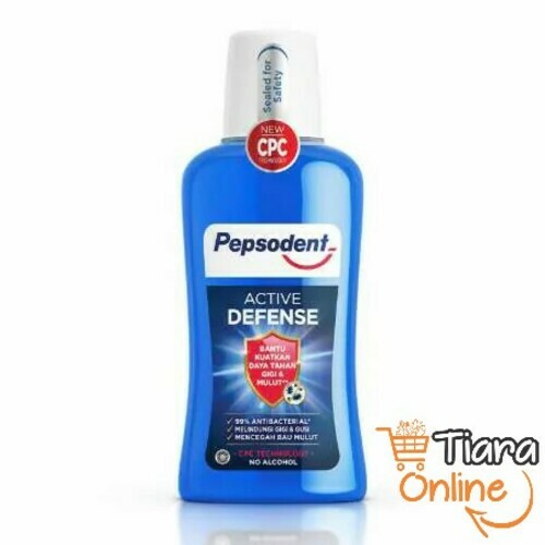 PEPSODENT - MOUTHWASH ACTIVE DEFENSE : 300 ML