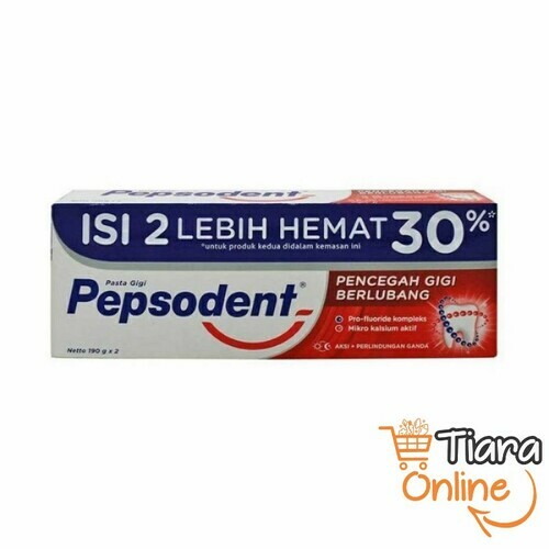 PEPSODENT - WHITE : 2X190GR