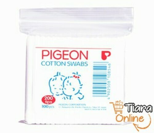 PIGEON - COTTON SWABS : 100 PCS