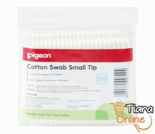 PIGEON - COTTON SWABS SMALL TIP : 100 PCS