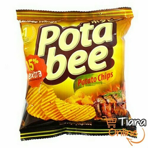 POTABEE - POTATO CHIPS BBQ : 35 GR