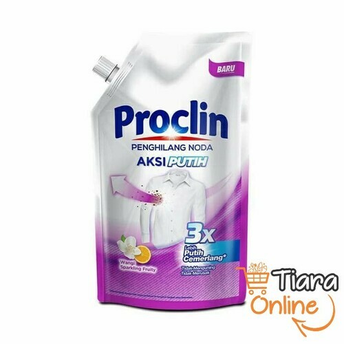 PROCLIN - PENGHILANG NODA AKSI PUTIH POUCH : 400 ML