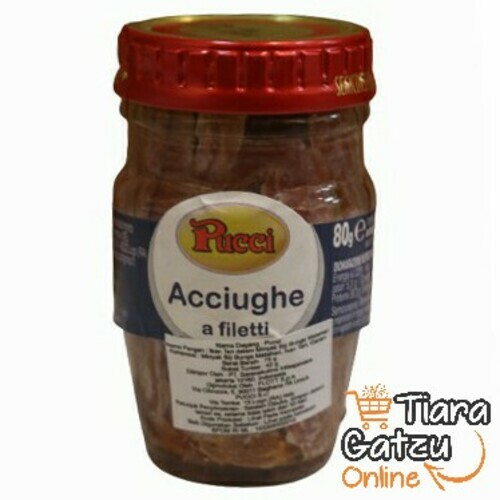 PUCCI - ACCIUGHE A FILETTI : 80 GR