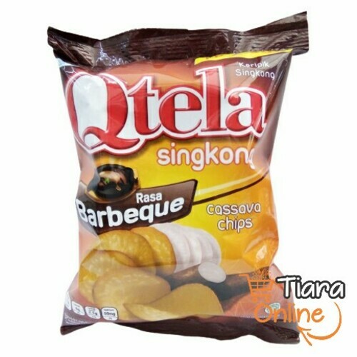 QTELA - CASSAVA CHIPS BARBEQUE : 30 GR