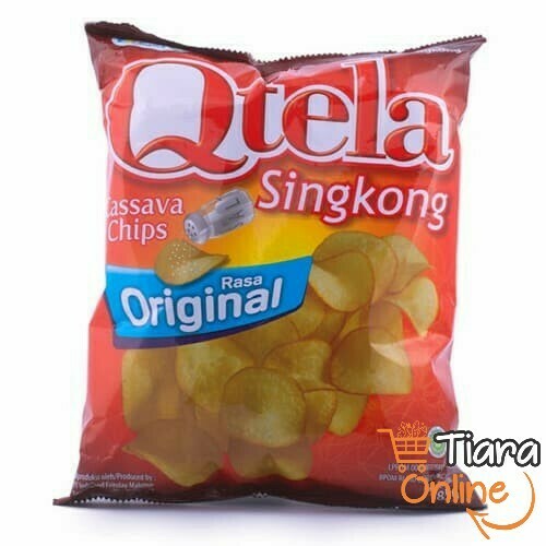 QTELA - CASSAVA CHIPS ORIGINAL : 185 GR