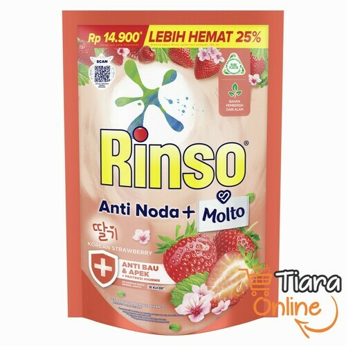 RINSO - MOLTO KOREAN STRAWBERRY REF : 565 ML