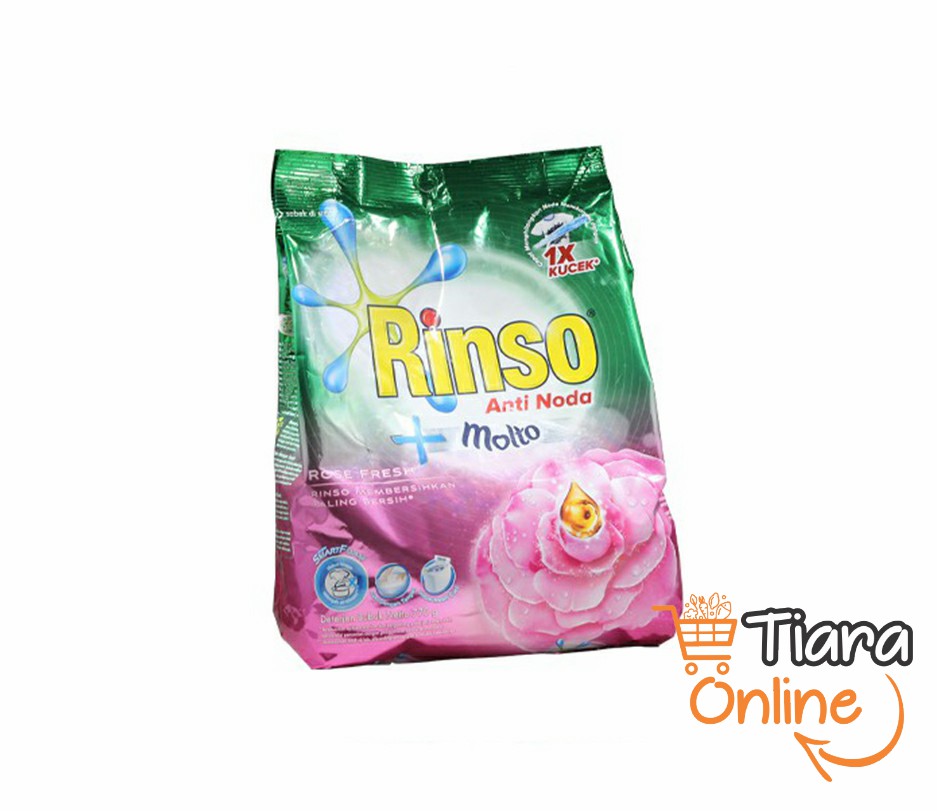 RINSO - MOLTO ROSE FRESH POWDER : 440 GR