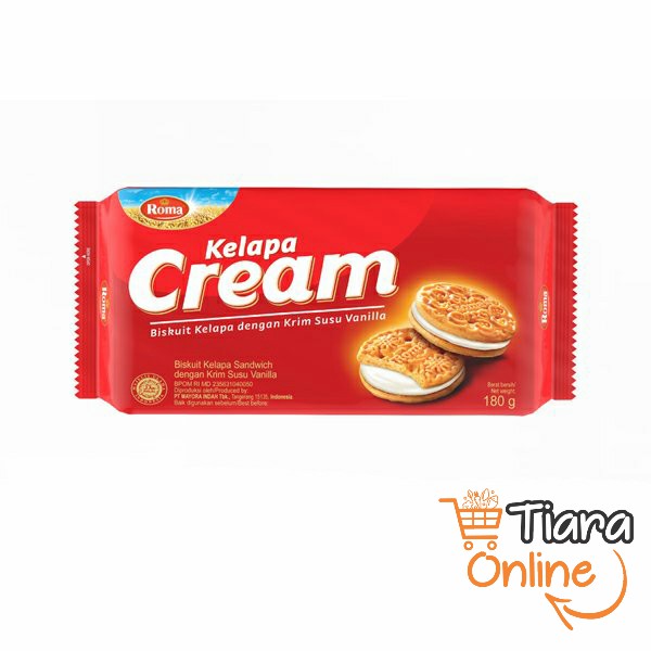 ROMA - KELAPA CREAM VANILLA : 180 GR