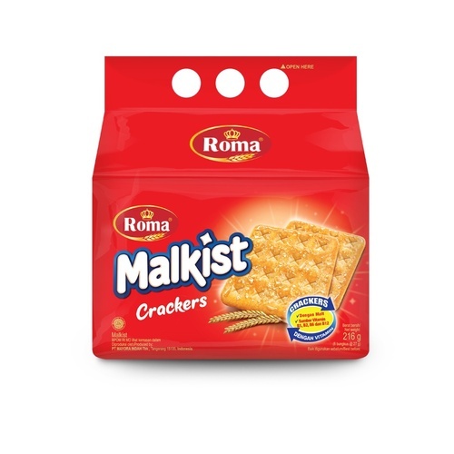 ROMA - MALKIST CRACKERS : 8X27GR