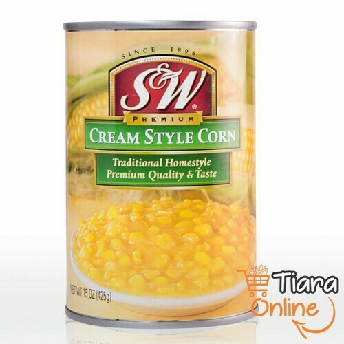 S&W - CREAM STYLE CORN : 425 GR