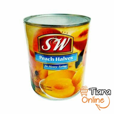 S&W - PEACH HALVES IN HEAVY SYRUP : 825 GR