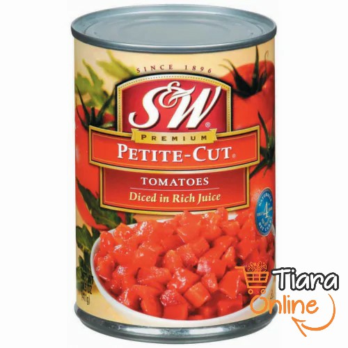 S&W - PETITE CUT TOMATOES HOT HABANERO : 411 GR