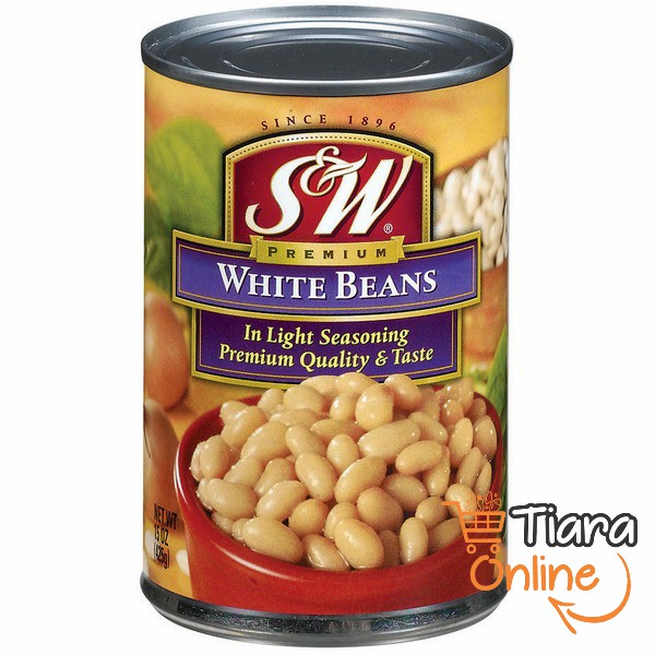 S&W - WHITE BEANS : 425 GR