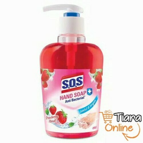 S.O.S - HAND SOAP STRAWBERRY : 400 ML