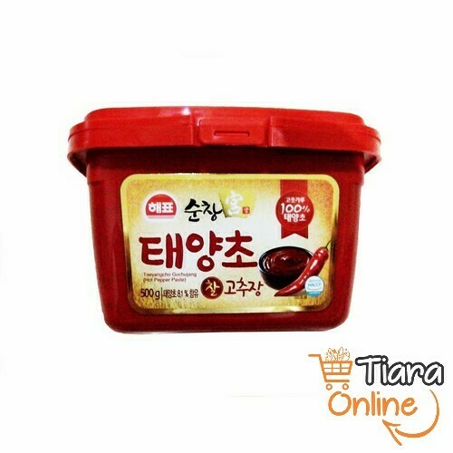 SAJO - HOT PEPPER PASTE : 500 G