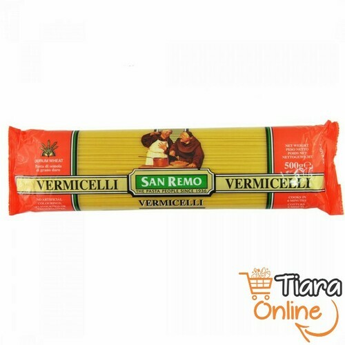 SAN REMO - VERMICELLI : 500 GR