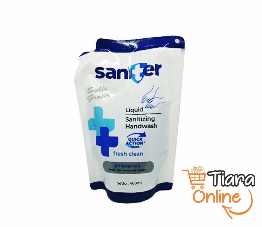 SANITER - HANDWASH FRUITYCLEAN REF : 400 ML